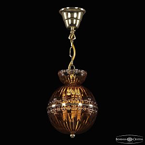 Светильник подвесной Bohemia 5480 5480/17 G Amber/M-1G