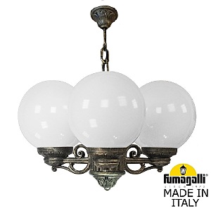 Уличный подвесной светильник Fumagalli Globe 250 G25.120.S30.BYF1R