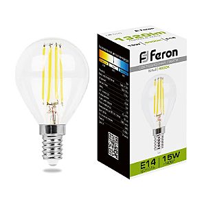 Светодиодная лампа LB-515 Feron 38250 E14 15Вт 4000