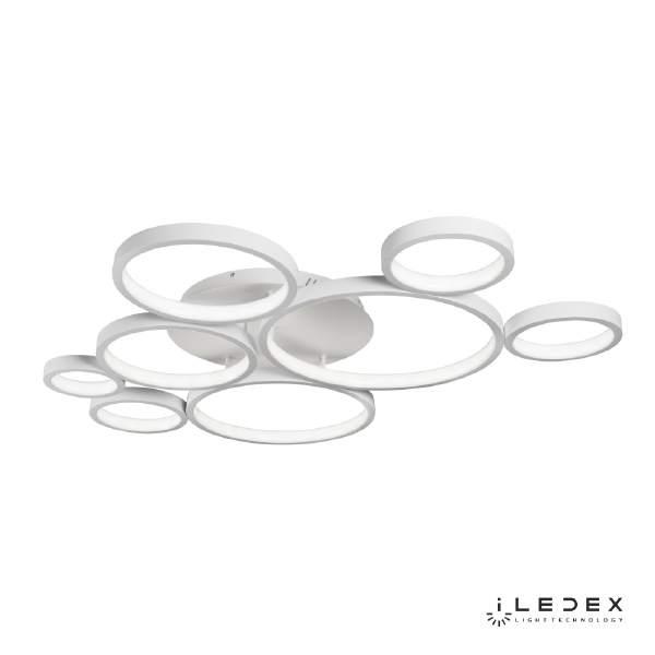 Потолочная люстра ILedex Ring Star 9004-8L-X WH