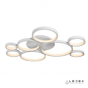 Потолочная люстра ILedex Ring Star 9004-8L-X WH