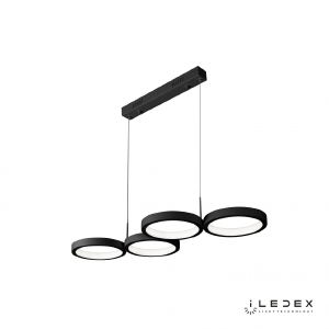 Подвесная люстра ILedex Ring Star 9004-4-D BK
