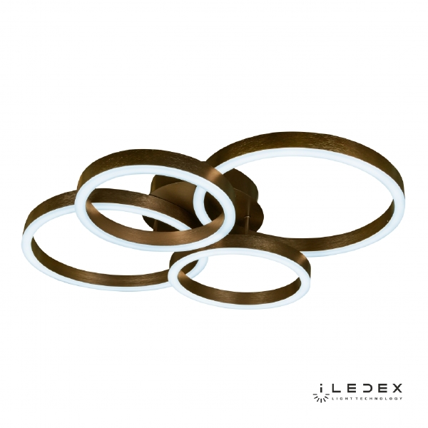 Потолочная люстра ILedex Ring New 6815-300/400-X-T Coffee