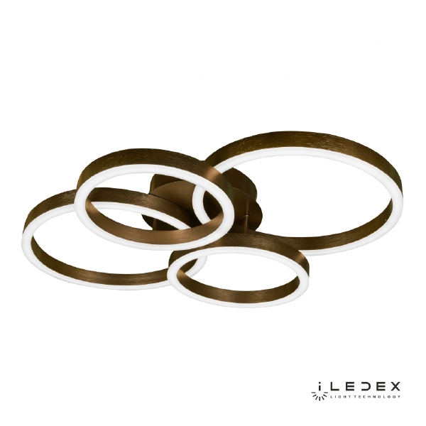 Потолочная люстра ILedex Ring New 6815-300/400-X-T Coffee