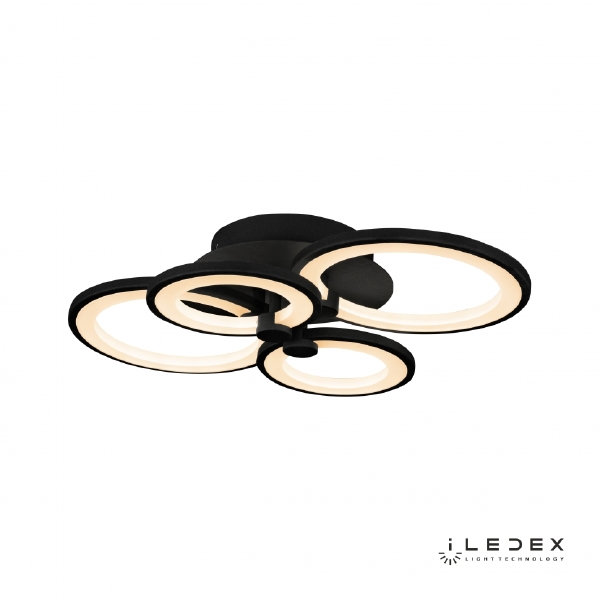 Потолочная люстра ILedex Ring A001/4 MBK