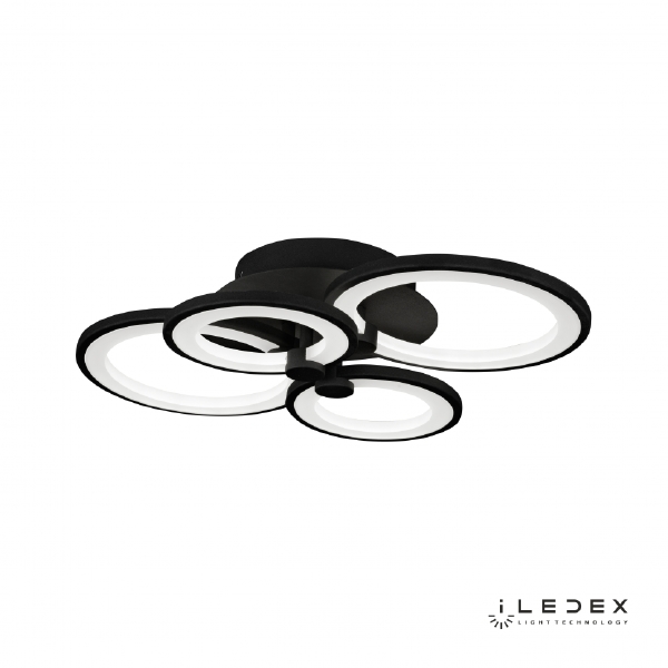 Потолочная люстра ILedex Ring A001/4 MBK