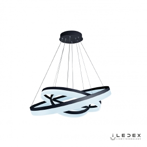 Подвесная люстра ILedex Around D0301-3 (200x400x600) BK