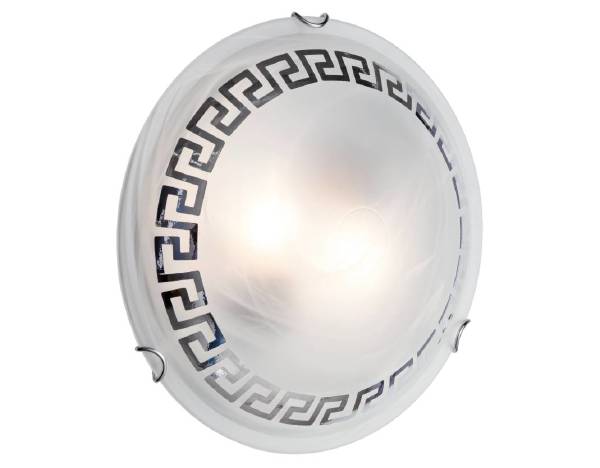 Настенно потолочный светильник Мелодия Света Greece R4001-2W-300 MAT WT+SL 000040380