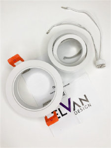 Встраиваемый светильник Elvan VLS-111R-WH