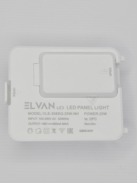 Встраиваемый светильник Elvan 308 VLS-308SQ-25W-NH