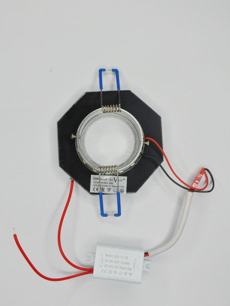 Встраиваемый светильник Elvan TCH-8220/3W-MR16-5.3-Bk