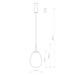 Светильник подвесной Nowodvorski Pear S 7800