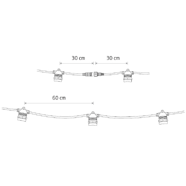 Светильник светодиодный Белт лайт 9 метров Nowodvorski Festoon Lights 7872