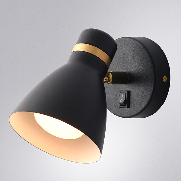 Светильник спот Arte Lamp Fafnir A5047AP-1BK