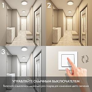 Светильник потолочный Denkirs Cany DK6515-WH