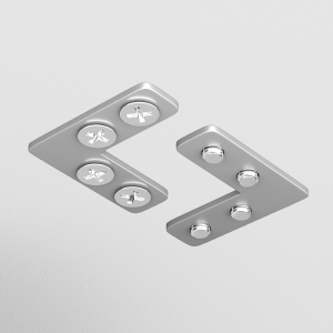 Соединитель для магнитных трековых систем Maytoni Accessories for tracks Exility TRA034CL-SC-42S