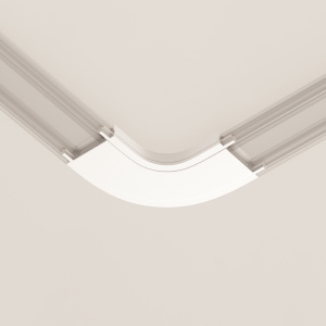 Коннектор питания полукруглый Maytoni Accessories for tracks Radity TRA084CR-11W
