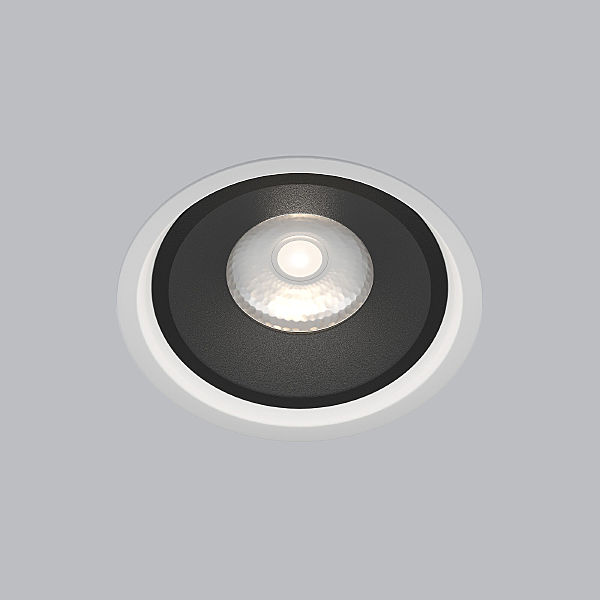 Встраиваемый светильник Elektrostandard Slide 25083/LED 6W 4200K белый/чёрный