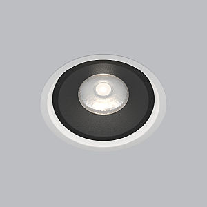Встраиваемый светильник Elektrostandard Slide 25083/LED 6W 4200K белый/чёрный