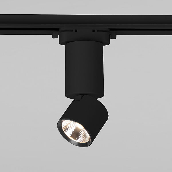 Трековый светильник Elektrostandard Sens Sens чёрный матовый 10W 4200K (85047/01) однофазный