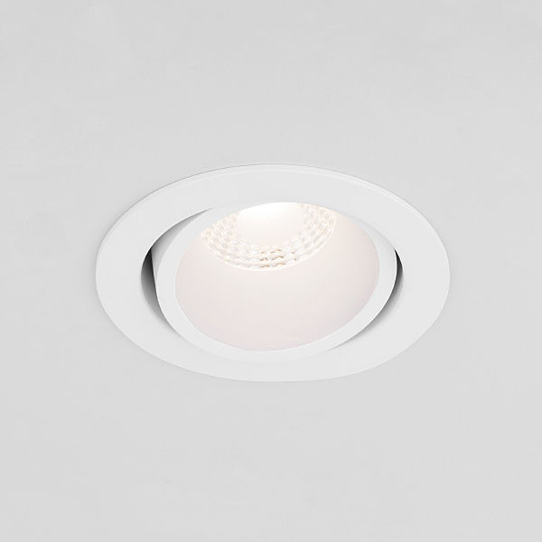Встраиваемый светильник Elektrostandard Nulla 15267/LED 7W 3000K WH/WH белый/белый