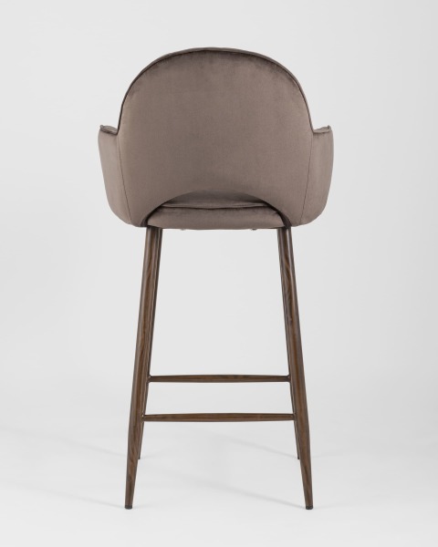 Полубарный стул Stool Group Венера диамант MC16-2YSC VELVET HLR-49 DUAL