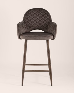 Полубарный стул Stool Group Венера диамант MC16-2YSC VELVET HLR-49 DUAL
