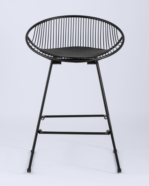 Полубарный стул Stool Group Ufo UFO-24A-P11 BL/BL