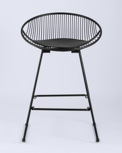 Полубарный стул Stool Group Ufo UFO-24A-P11 BL/BL