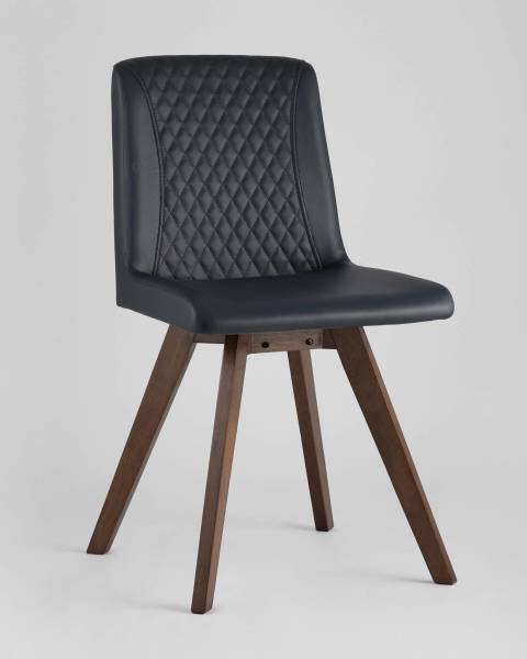 Комплект стульев Stool Group MARTA LW1902-G PU DARK BLUE GRID-KOROB4
