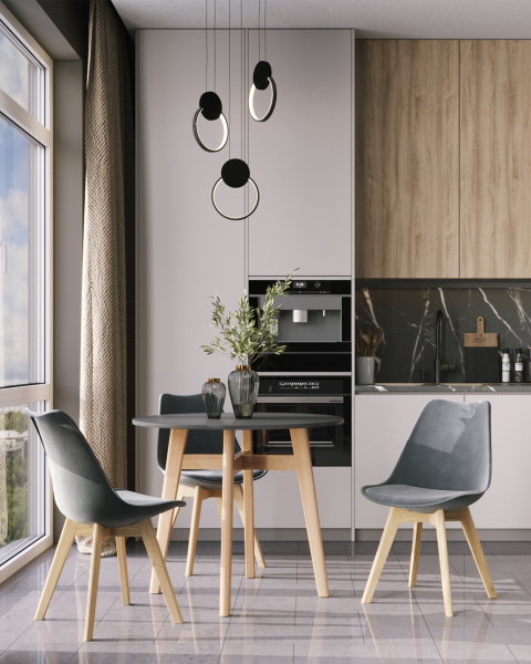 Кухонный стол Stool Group Target Z-220 black