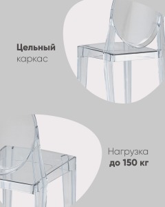 Обеденный стул Stool Group Victoria Ghost XH-8071 transp