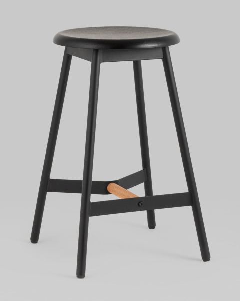 Полубарный стул Stool Group Knobb 9117H65 black