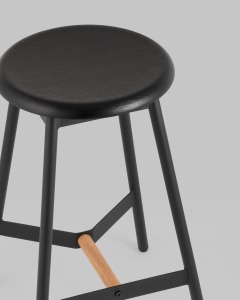 Полубарный стул Stool Group Knobb 9117H65 black