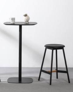 Полубарный стул Stool Group Knobb 9117H65 black