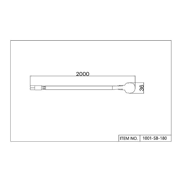 Коннектор для драйвера с вилкой Favourite Unika 1001-SB-180