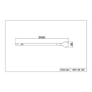 Коннектор для драйвера с вилкой Favourite Unika 1001-SB-180