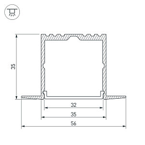 Профиль Arlight Arh-Power 016139