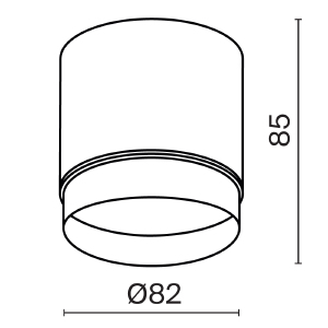 Накладной светильник Maytoni Ceiling & Wall C088CL-GX53-B