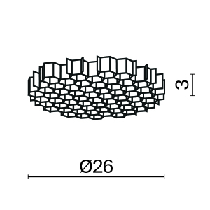 Светофильтр Maytoni Downlight HoneyComb-D26