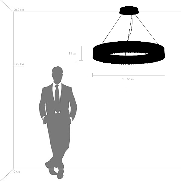 Подвесная люстра Lightstar Faraone 701181