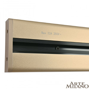 Шинопровод Arte Milano Am-track-sockets 385205TOB/50 Gold