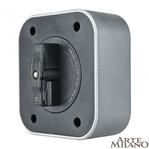 Трековая розетка Arte Milano Am-track-sockets 380022TS/USBx2 Grey