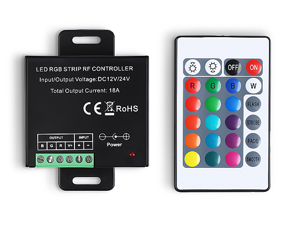 Контроллер для светодиодных лент RGB с радио пультом Ambrella LED Strip GS11301