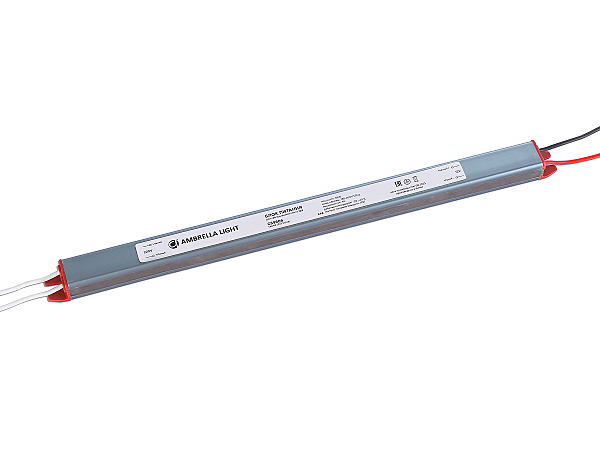 Блок питания ультратонкий для светодиодной ленты 12V 48W Ambrella LED Driver 12V GS9806