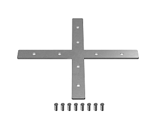 Соединитель Х для алюминиевого профиля Profile System (комплект 5 шт) Ambrella Illumination GP8057