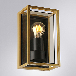 Уличный настенный светильник Arte Lamp Marfik A2322AL-1GO