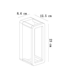 Уличный настенный светильник Arte Lamp Hassaleh A3374AL-1BK