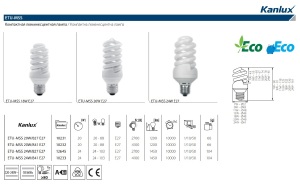 Лампа люминесцентная Kanlux Etu-Mss 12645