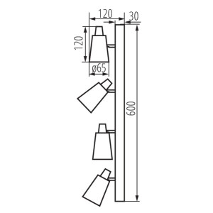 Светильник спот Kanlux Sempra 33097